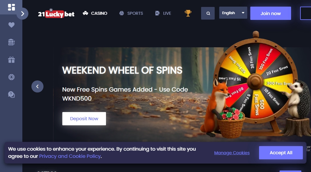 21LuckyBet Casino